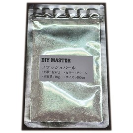 DIY MASTER Flash Pearl Green 10g (Very Coarse, Dry)