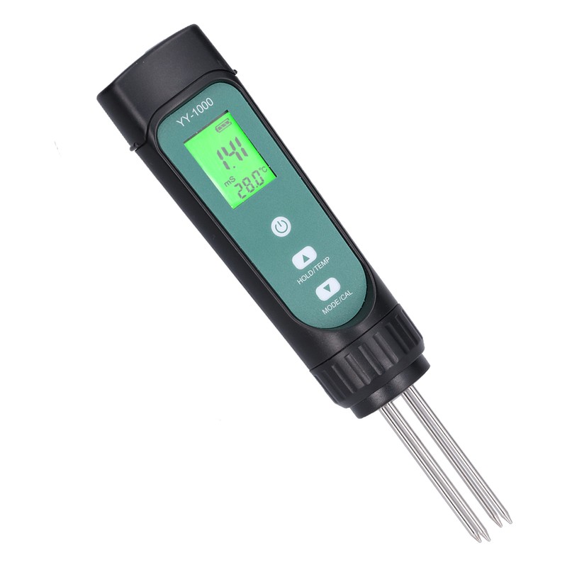 3in1 Soil Tester EC Temperature Moisture Soil Meter for Outdoor