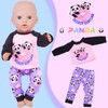 K.T. Fancy 5 Sets Baby Doll Clothes for 14-18 Inch