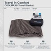 Cocoon Travel Blanket CoolMax grey 2019