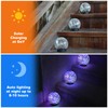 MLKNK - Luces solares de globo para exteriores, impermeables, solares,