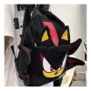 Sonic Shadow Black Fashion Color Mochila De Felpa For