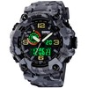 Gosasa Men's Watches Multi Function Military S-Shock Sports Watch LED