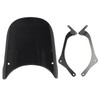 Motorcycle Front Windshield PC Airflow Wind Deflector Fairing Windscreen for