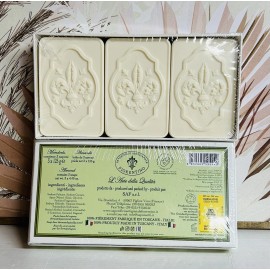 Saponificio Artigianale Fiorentino 2-Pack Saponificio ~ Almond Scented Bar Soap 6 Bars 4.40 oz Each