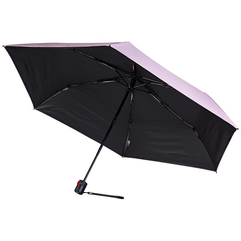 Knirps U.200 Ultra Light Duomatic Rose with Black Coating -