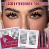 Mayhug Wispy Lash Clusters Kit 120PCS Lash Extensions DIY Cluster