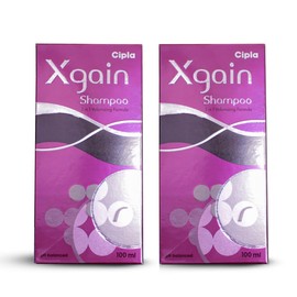Cipla Xgain Shampoo, 100 ml (Pack of 2)