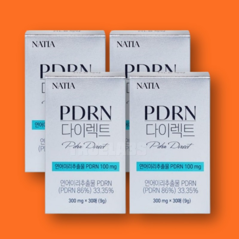 Natia PDRN Direct Eating Salmon PDRN Film 30 Sheets, 4