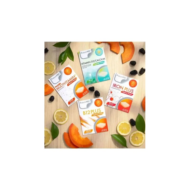 B12 Patch Parches Vitamin B12 Plus Pack 30 Piezas