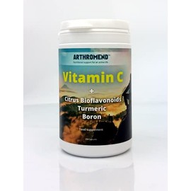 Arthromend | Food Supplement for Joint Support | Vitamin C, Citrus Bioflavonoids, Turmeric, Boron | 250 Capsules | 3-8 Month Supply
