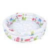 Inflatable Kiddie Pool PVC 31.5 Inch Cartoon Dinosaur Round Outdoor