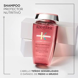 Kérastase Chroma Absolute Respect Shampoo Hidratante Cabello Teñido Sensibilizado Dañado Grosor Fino Medio
