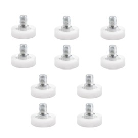DEFIYEAR 10 PCS Drawer Rollers - Premium Cabinet Drawer Slides Wheels, Drawer Roller Slide Guides, Efficient Drawer Pulley Replacement Wheels for Seamless Functionality in DIY Furniture Projects