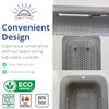 AHASON'S Over The Sink Colander Strainer Basket, Wash Vegetables and