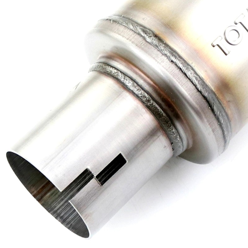 TOTALFLOW 20017N Straight Through Universal Exhaust Muffler - 409 Stainless