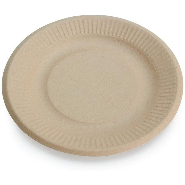 Earth's Natural Alternative, Eco-Friendly, Compostable Plant Fiber 6" Plate, 50 Pack, 50 Count