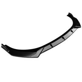 IKON MOTORSPORTS, Compatible with Front Bumper Lip Replacement for 2021-2023 Elantra 4-Door Sedan, Front Chin Spoiler