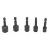 TEMO 5 pc Impact Ready Nut Driver Magnetic Nutsetter Set