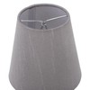 6 Pcs Cloth Lamp Shade Good Light Transmission E14 Candle