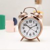 FLOITTUY {Loud Alarm for Deep Sleepers) 4'' Twin Bell Alarm