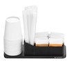 Navaris Small Coffee Station Organiser - Tea and Coffee Condiment