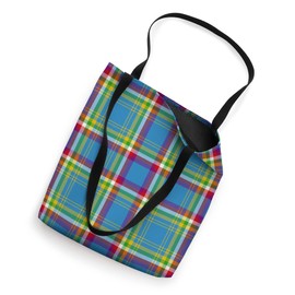 Tartan Plaid Multi Color Tote Bag Purse Shopping Laptop Bag Tote Bag