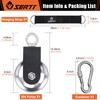 SERTT [2 Pack] Cable Pulley Wheel for Home Gym Pulley