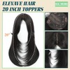 ELEVAVE Hair Toppers for Women with Thinning Hair, 20 Inch