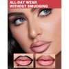 Erinde Delineador de Labios Peel off, Pintalabios Mate Resistente al