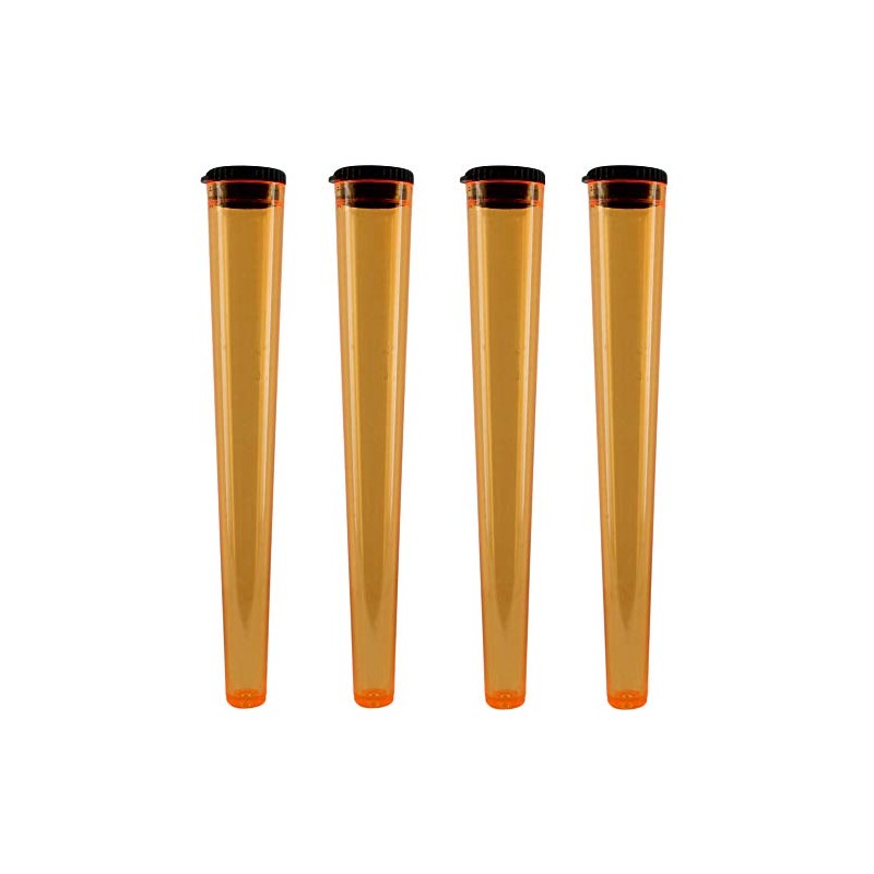 Cherry-on-Top King Size Cone Holder Air Tight Hard Plastic Tube