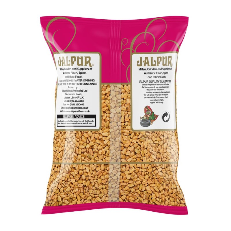 Split Fenugreek seeds