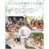 OasisSN Disposable Paper Plates, Set of 68, Eco-Friendly, Durable, No