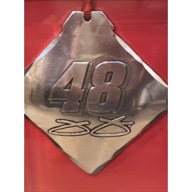 Wendell August BRAND NEW Wendell August JIMIIE JOHNSON #48 DIAMOND SHAPED Christmas Ornament