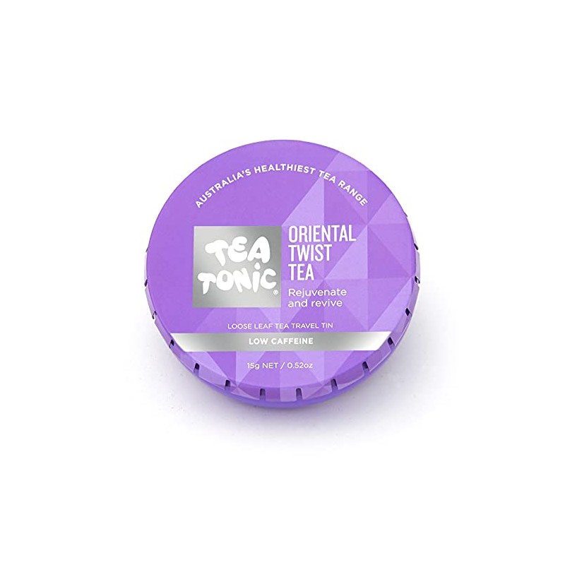 Oriental Twist Tea Loose Leaf Travel Tin