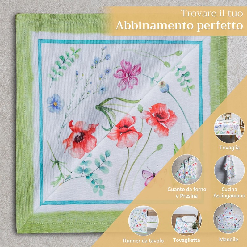 Maison d' Hermine Cloth Napkins 45cm x 45cm100% Cotton Decorative