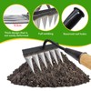 Garden Rake - Heavy Duty Rake - Traditional Garden Rake,