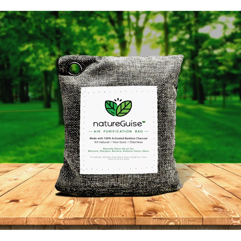 NatureGuise Naturally Activated Bamboo Charcoal Odor Neutralizer