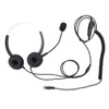 Call Center Headset, RJ9 Hands Noise Cancelling Binaural Headset, Comfortable