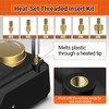 Preciva Heat-Set Insert Tip Set - Soldering Iron with 350Pcs
