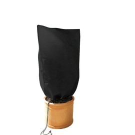 Winter Protection for Plants, Winter Protection Cover, Frost Protection Cover for Plants, Plant Cover, Plant Protection Cover, Plant Protection Bag, for Palm Trees, Balcony Plants, Black, 120 cm x 180