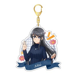 (Holy Land Time) Young Pig Streamers Do Not Dream of Sister Big Acrylic Keychain Mai Sakurajima