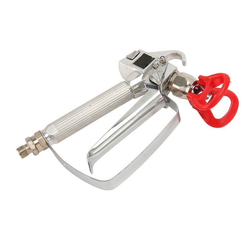 Airless Paint Spray Gun Aluminum Alloy High Efficiency Latex Paint