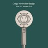 Brondell Nebia Yuba HandHeld Shower Head, 60" Stainless Steel Hose,