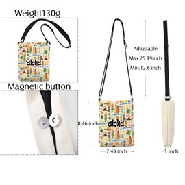 Hawaii Crossbody Bag Hawaii Vacation Gifts for Hawaii Trip Summer Beach Gifts Hawaiian Cell Phone Crossbody Purse Sling Bag