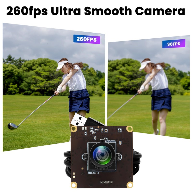 ELP USB Camera High Frame Rate 720P 100fps / 480P