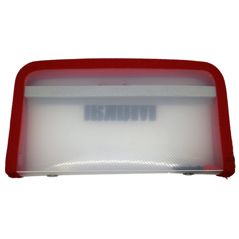 Mukai MUKAI Clear Crank & Spoon Case Red