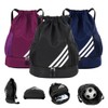 Mochila Deportiva con Cordón, Bolsas Impermeable de Cuerdas, Compartimento Separado