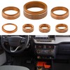 ZOXOQ Air Conditioner Knob Cover for Ford Maverick Accessories 2022