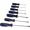 BRILLIANT TOOLS BT033007 Screwdriver Set, 7 Pieces, Slotted, PH [Powered